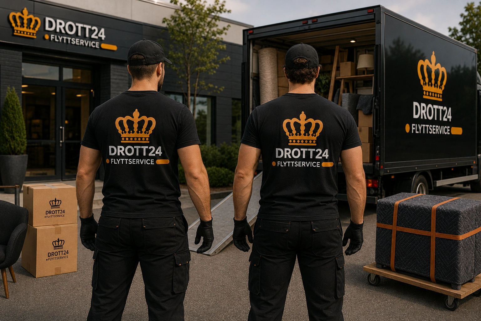 Drott24 team med tydlig varumärkesprofil